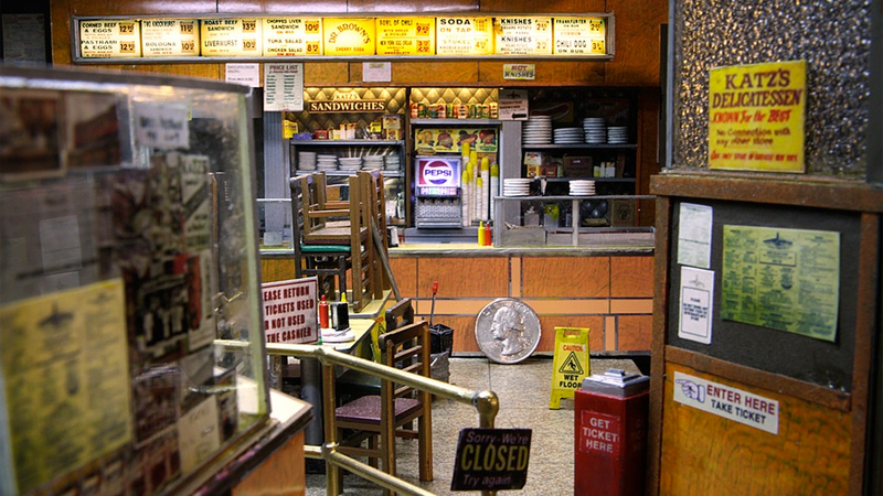 Illustration for article titled Giant Quarter or Tiny Deli?